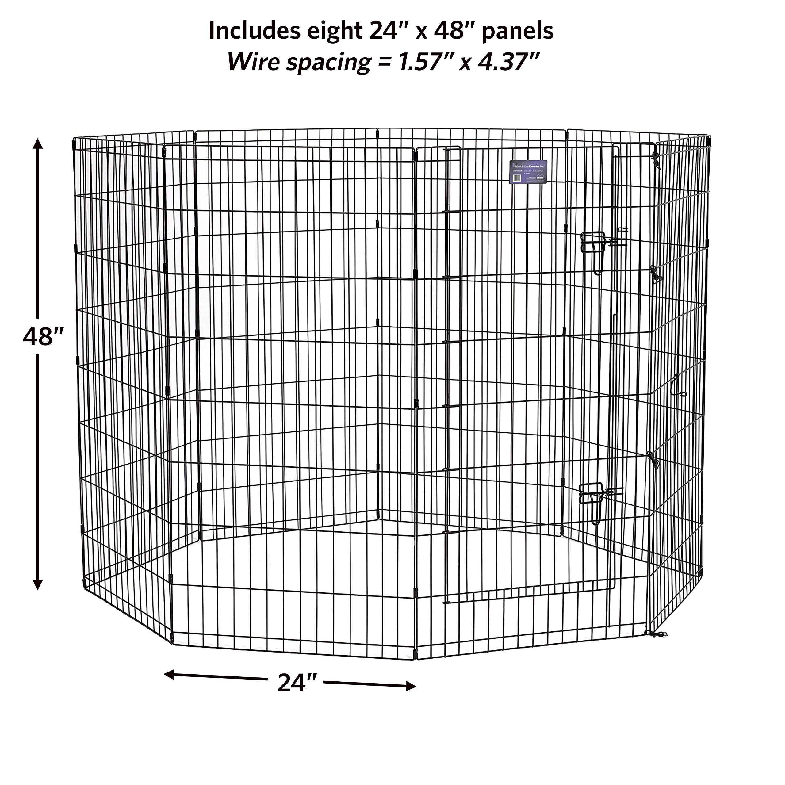 MidWest Homes for Pets – configuration polyvalente comme enclos autonome ou porte délimitant des zones.