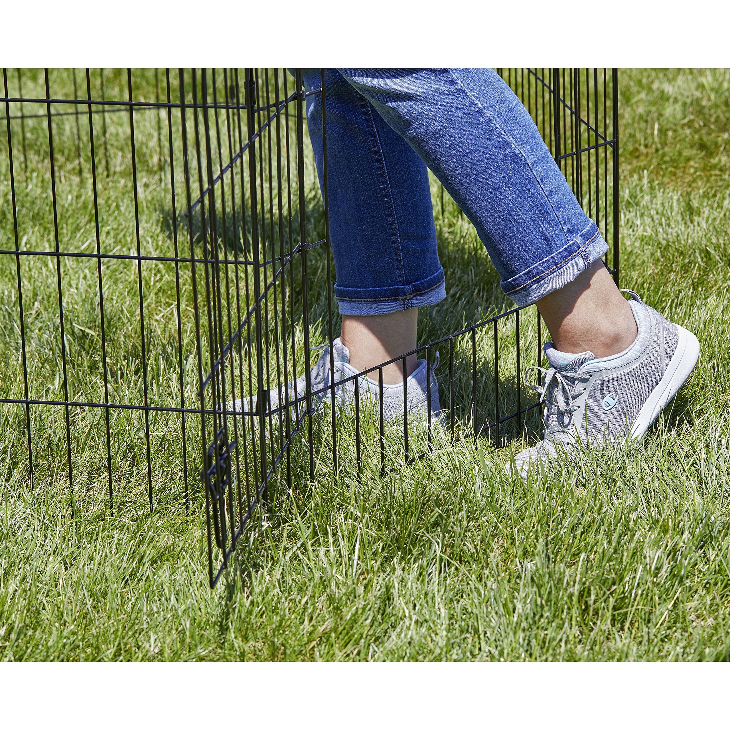 MidWest Homes for Pets enclos 30 pouces: usage intérieur et extérieur pour races moyennes