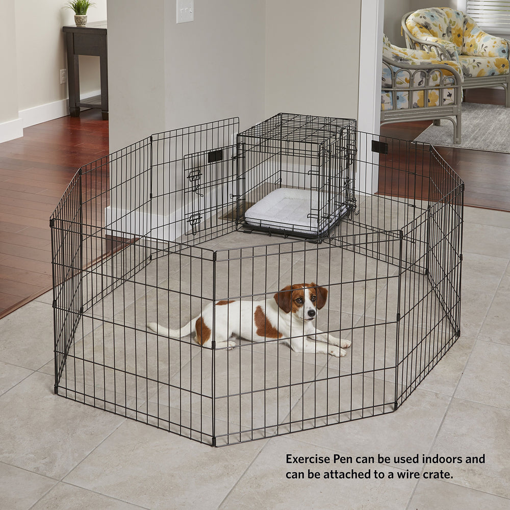 MidWest Homes for Pets enclos: verrouillage Paw Block pour sécurité renforcée
