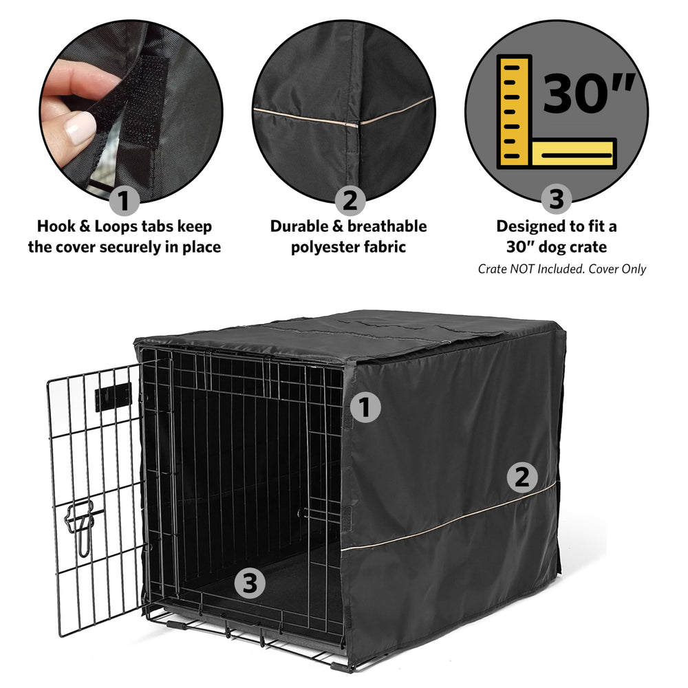 MidWest Homes for Pets: polyester 100% léger et respirant pour une couverture durable.