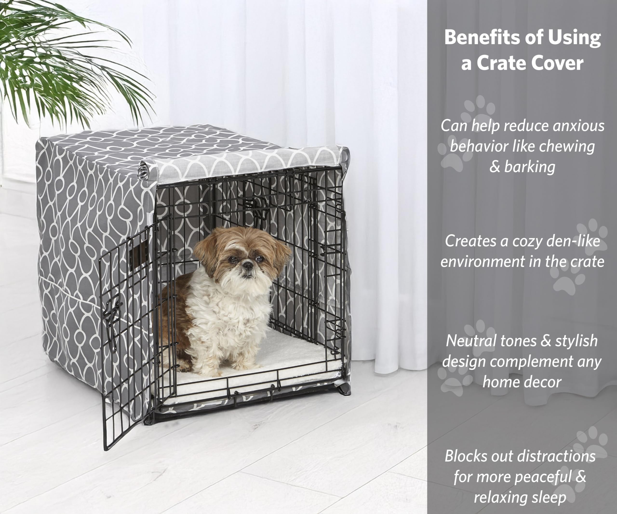 MidWest Homes for Pets: couvre-caisse 24 pouces s'adapte aux dimensions standard
