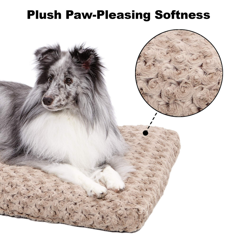 MidWest QuietTime Deluxe Mocha Ombré Swirl, conçu pour caisses de 24 pouces