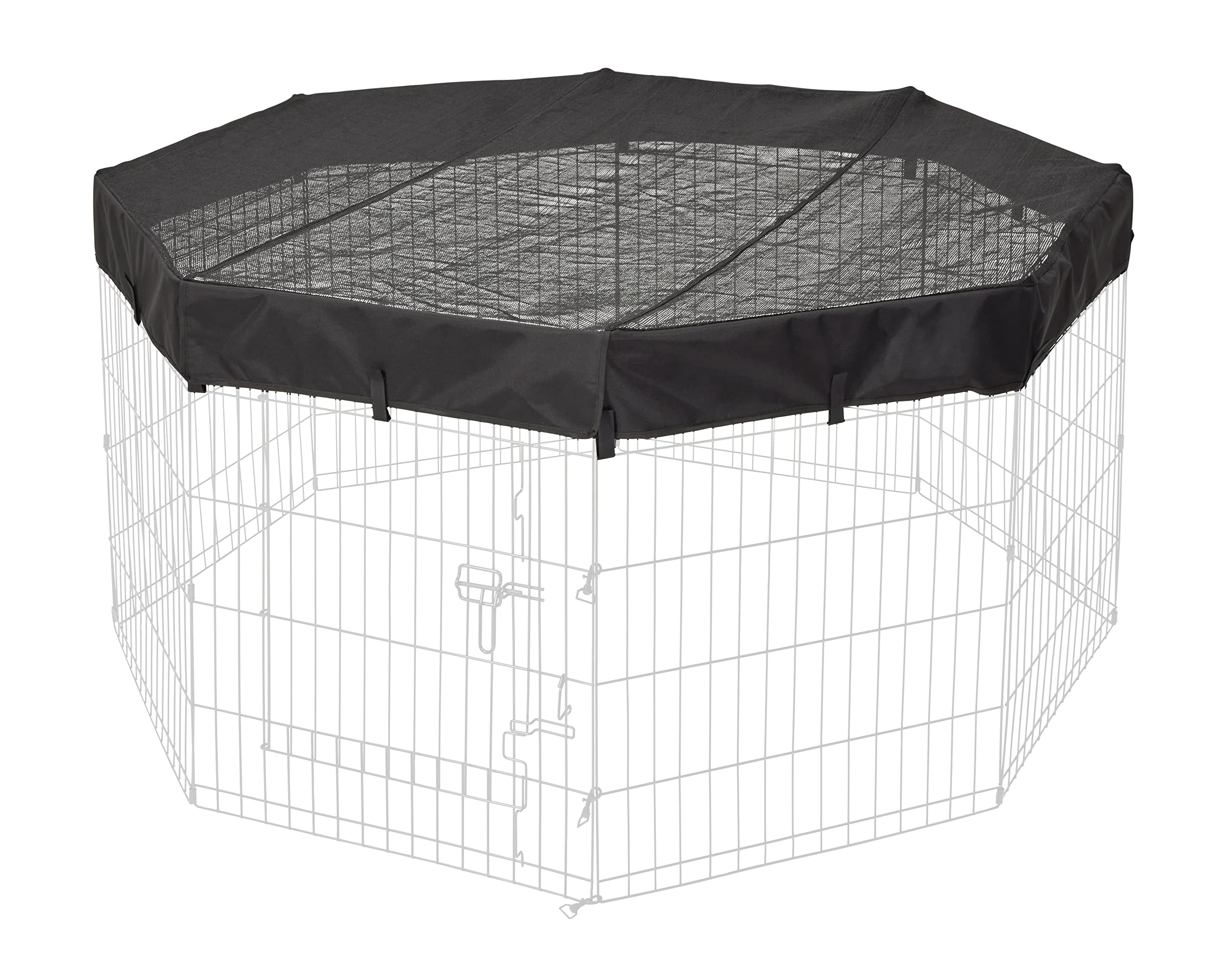 MidWest Homes for Pets top en maille octogonal pour enclos, ombre et protection.