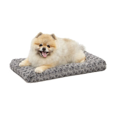 MidWest Homes for Pets XS QuietTime Deluxe gris ombré lit dans caisse 22 pouces, surface anti-glisse