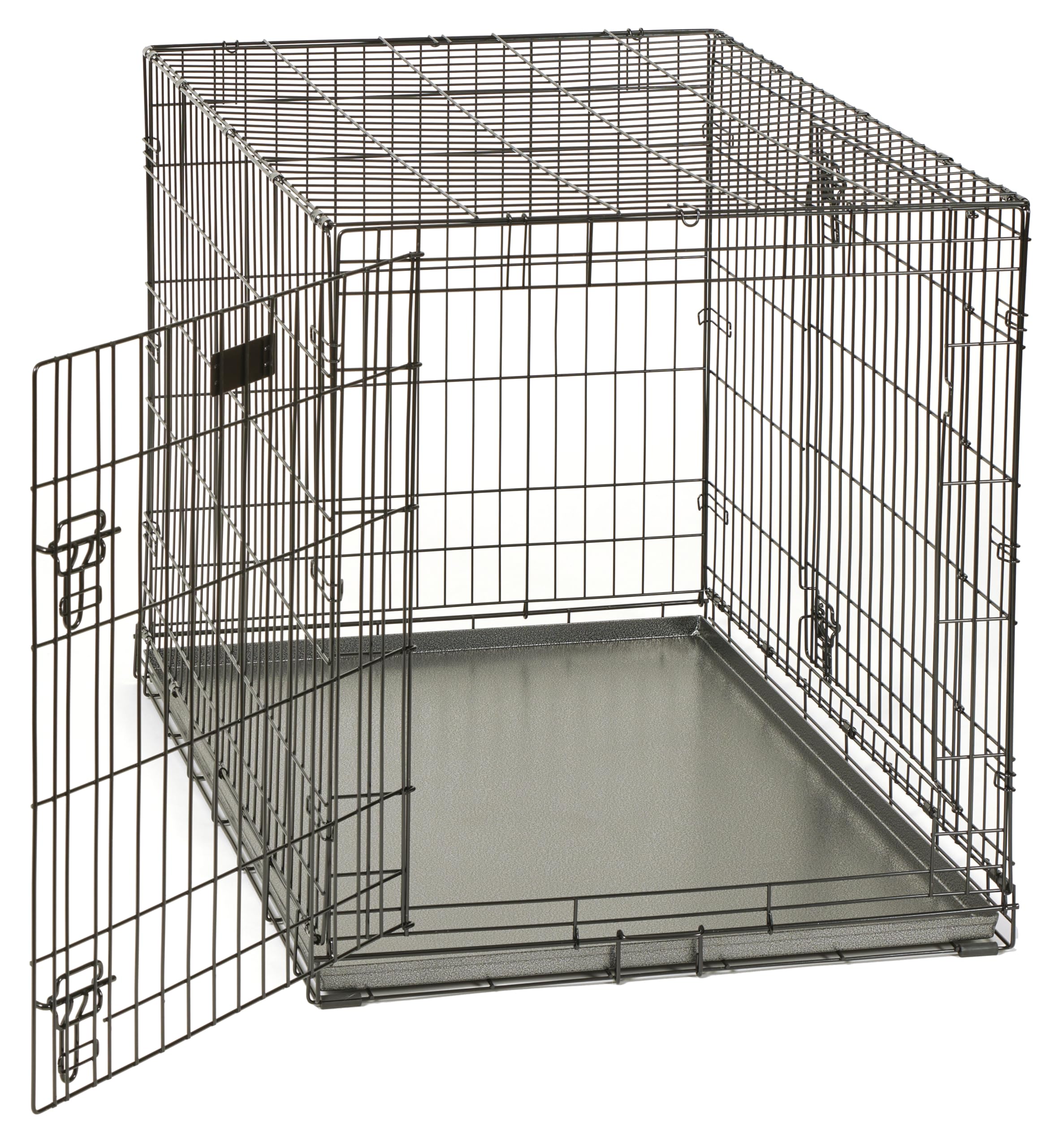 Pan métallique étanche et anticorrosion MidWest 42 pouces pour cages en métal.