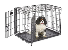 MidWest iCrate 30po, double portes, extérieur sûr pour voyager avec chien