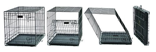 MidWest iCrate – ouvertures-grandes facilitent l'accès du chien.