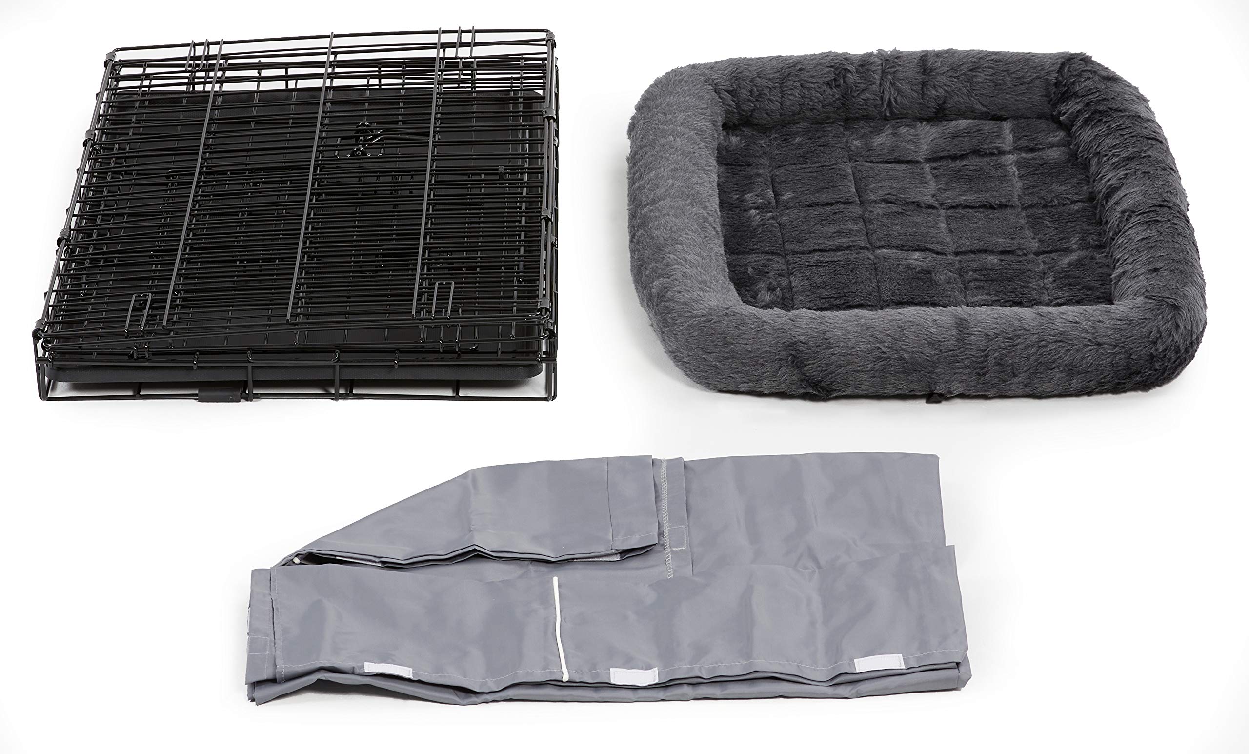 MidWest kit complet cage chien 30 pouces, ensemble pratique.
