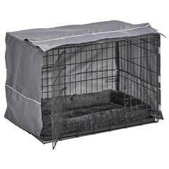 MidWest lit gris doux pour chien moyen, confort nocturne.