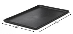 Pan de remplacement Midwest adapté pour cage chat 34,5 x 22,5 x 1,125 po, installation précise.