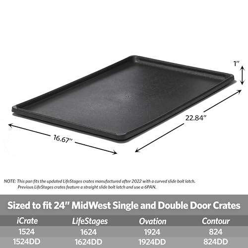 MidWest pan de remplacement – compatibilite avec cages 24 pouces.