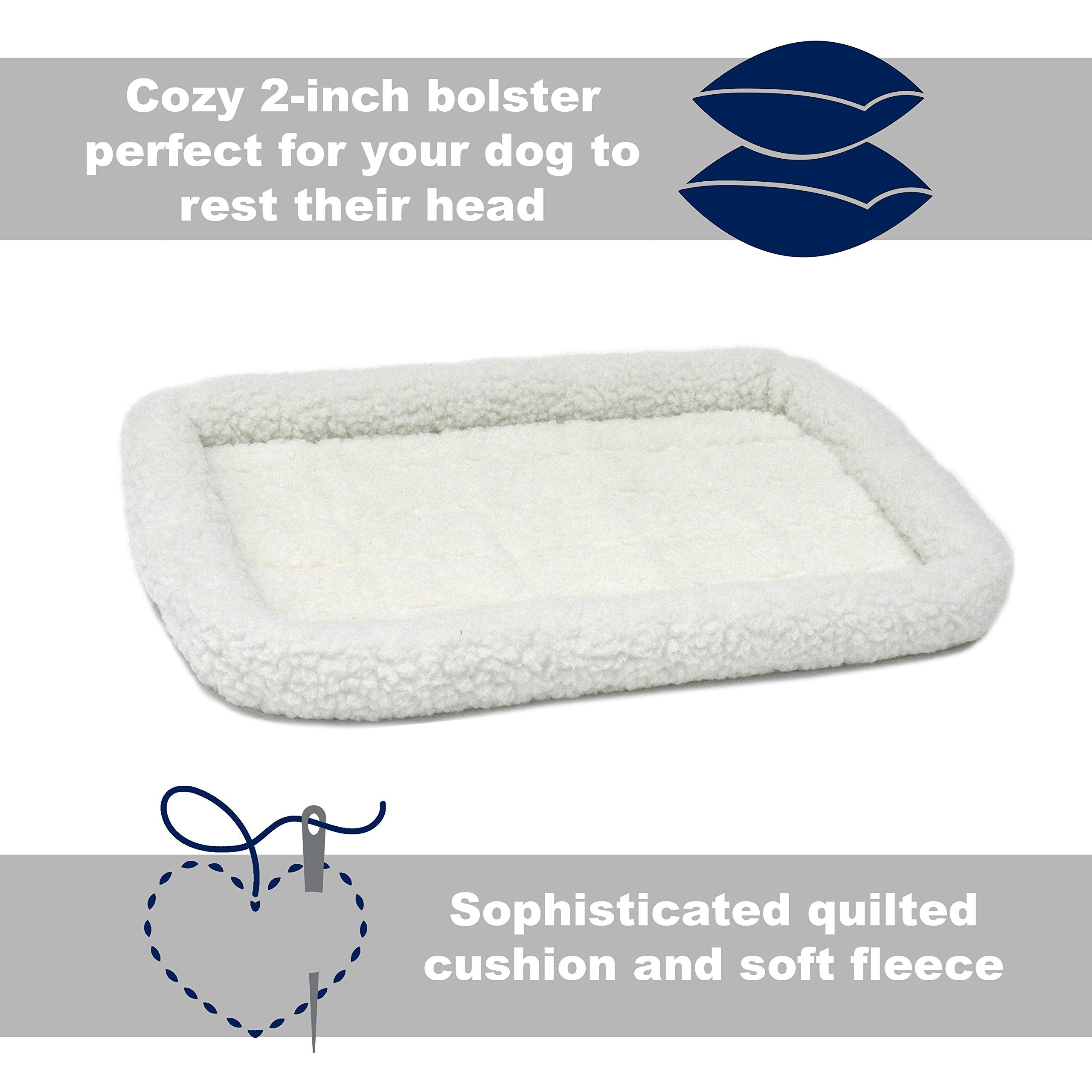 Base rembourrée et confortable du lit QuietTime XXS