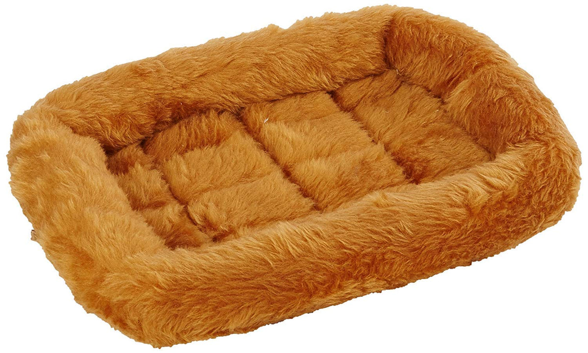 MidWest QuietTime XXS lit-chien-cannelle-fourrure, idéal pour petites races et chats.
