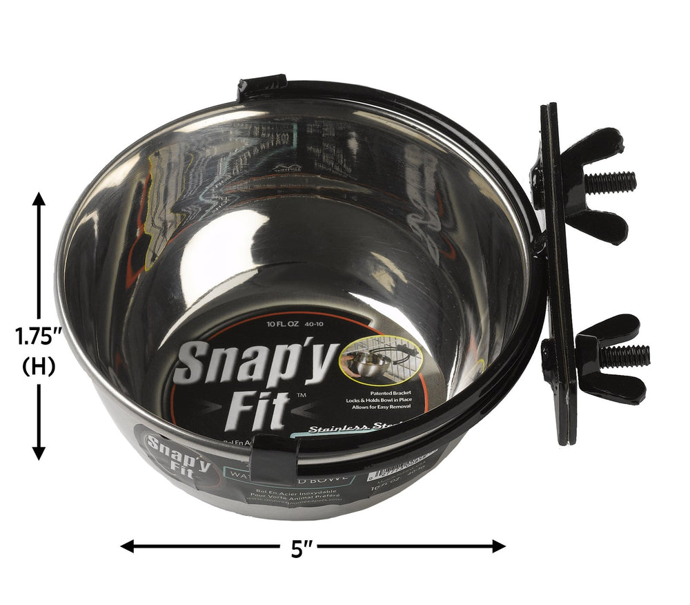MidWest Snap'y Fit bol compatible lave-vaisselle pour nettoyage quotidien.