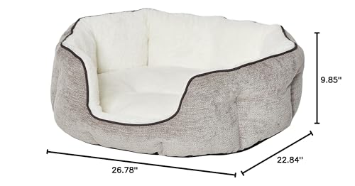Dimensions 68x58x25 cm, adapté pour petits chiens et chats.