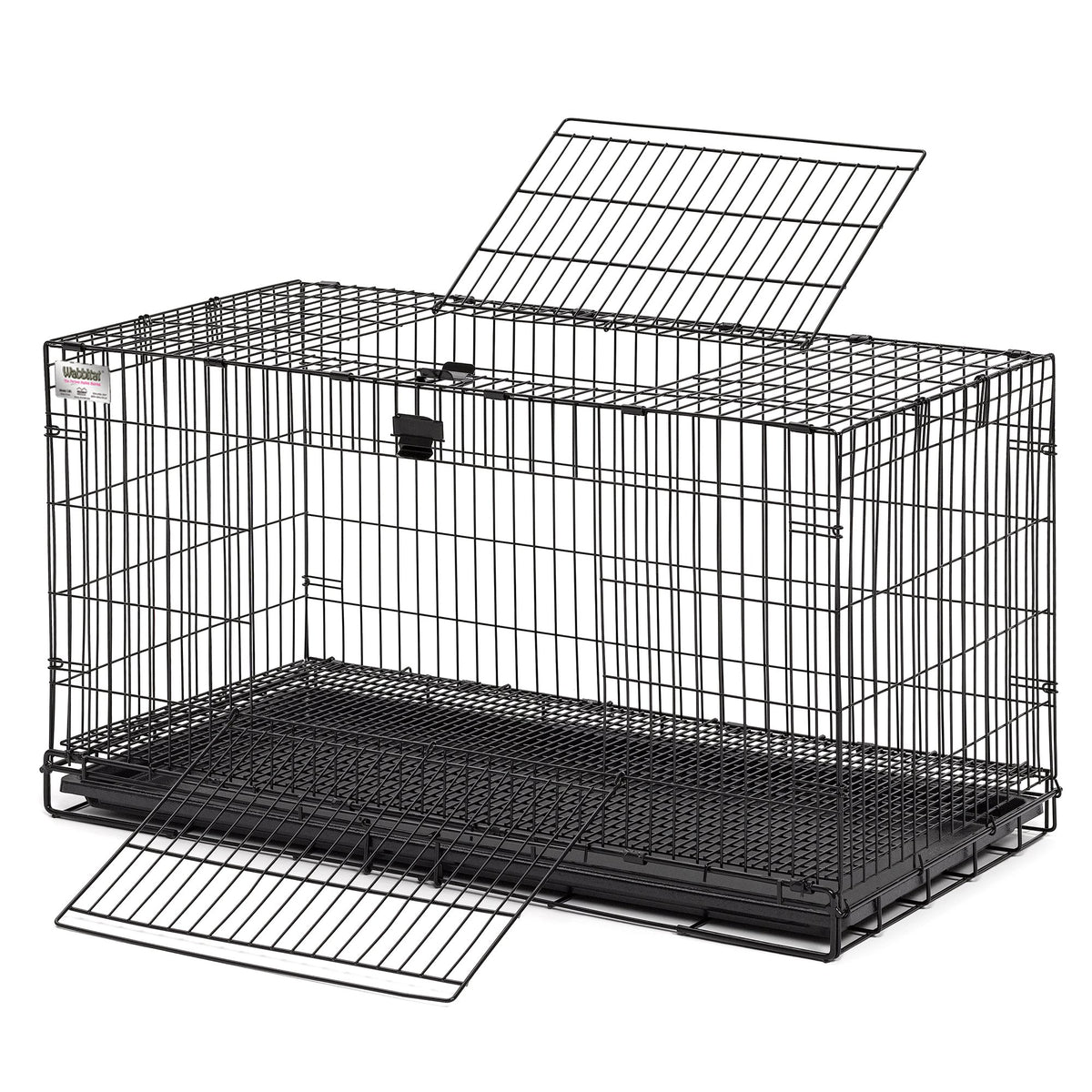 MidWest Wabbitat – vue générale, espace spacieux pour lapin et confort.