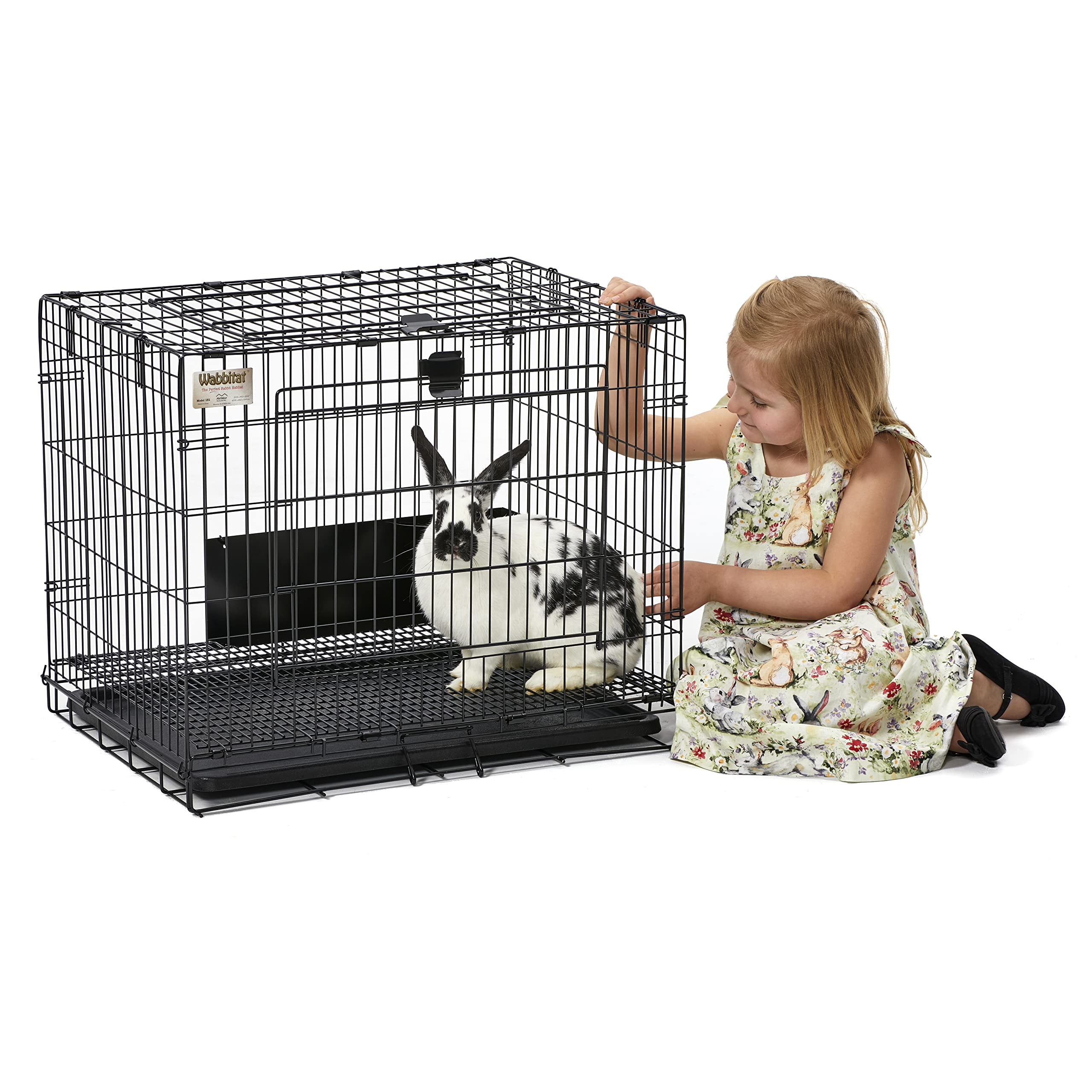MidWest Wabbitat : grille de sol 12 pouces pour soutien et propreté.
