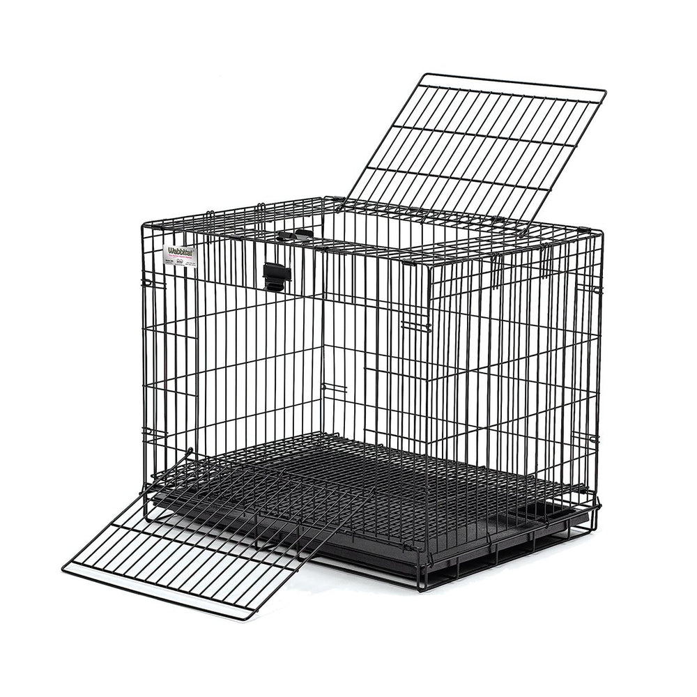 MidWest Wabbitat : habitat lapin spacieux pour jeux et repos sécurisés.