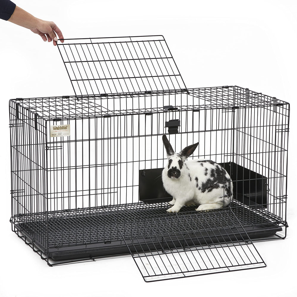 MidWest Wabbitat – nettoyage facile avec plateau amovible.