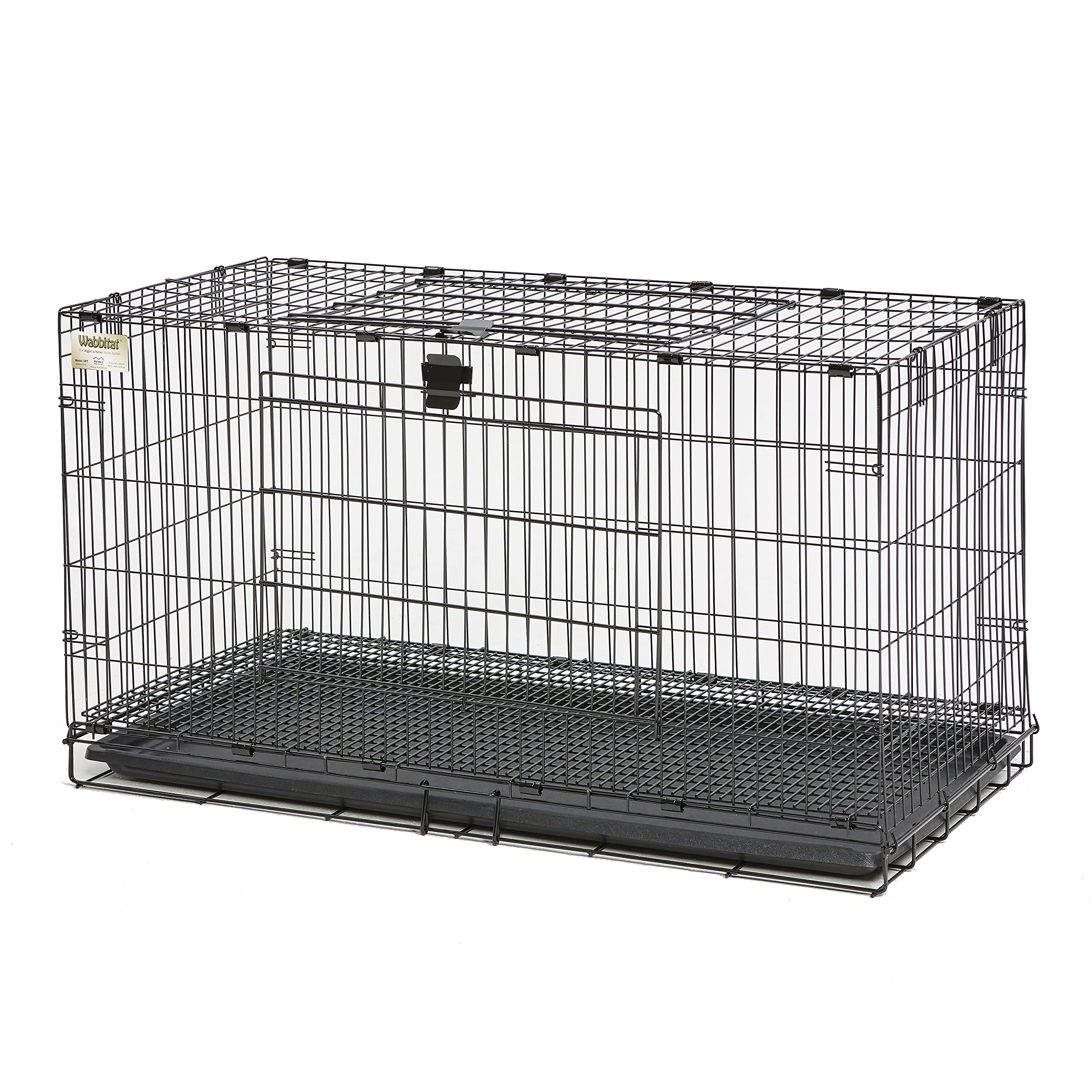 MidWest Wabbitat – sol en grille 1/2 pouce, hygiène des pattes.