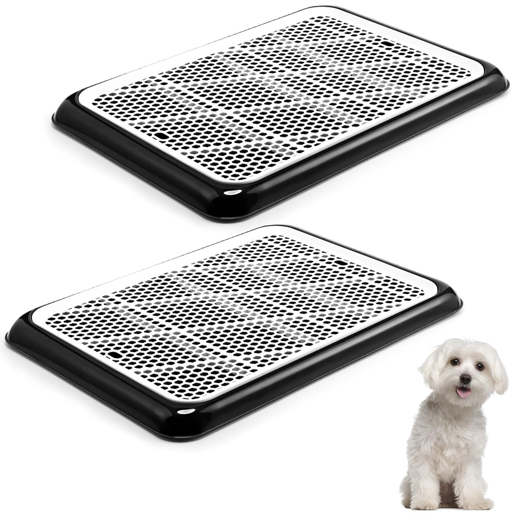 Mifoci porte-tapis-pipi-chien-grille: évacuation propre sous les pattes et nettoyage facilité.