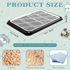 Mifoci tapis-pipi-chien-portable-plastique: solution compacte pour l'entraînement intérieur ou extérieur.