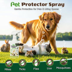 Migdracy Protecteur Animaux Moustiques 16oz: usage intérieur et extérieur pratique.