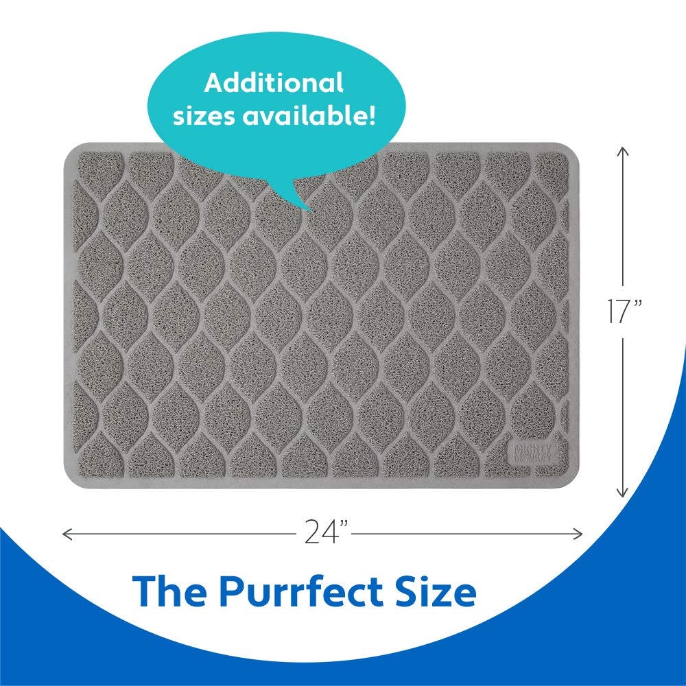 Mighty Monkey dimensions-17x24 s adapte sous le bac pour une collecte optimale.