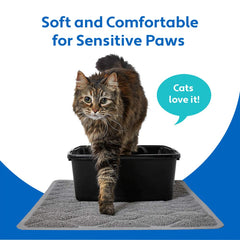 Tapis Mighty Monkey doux pour les pattes sensibles et le confort du chat.