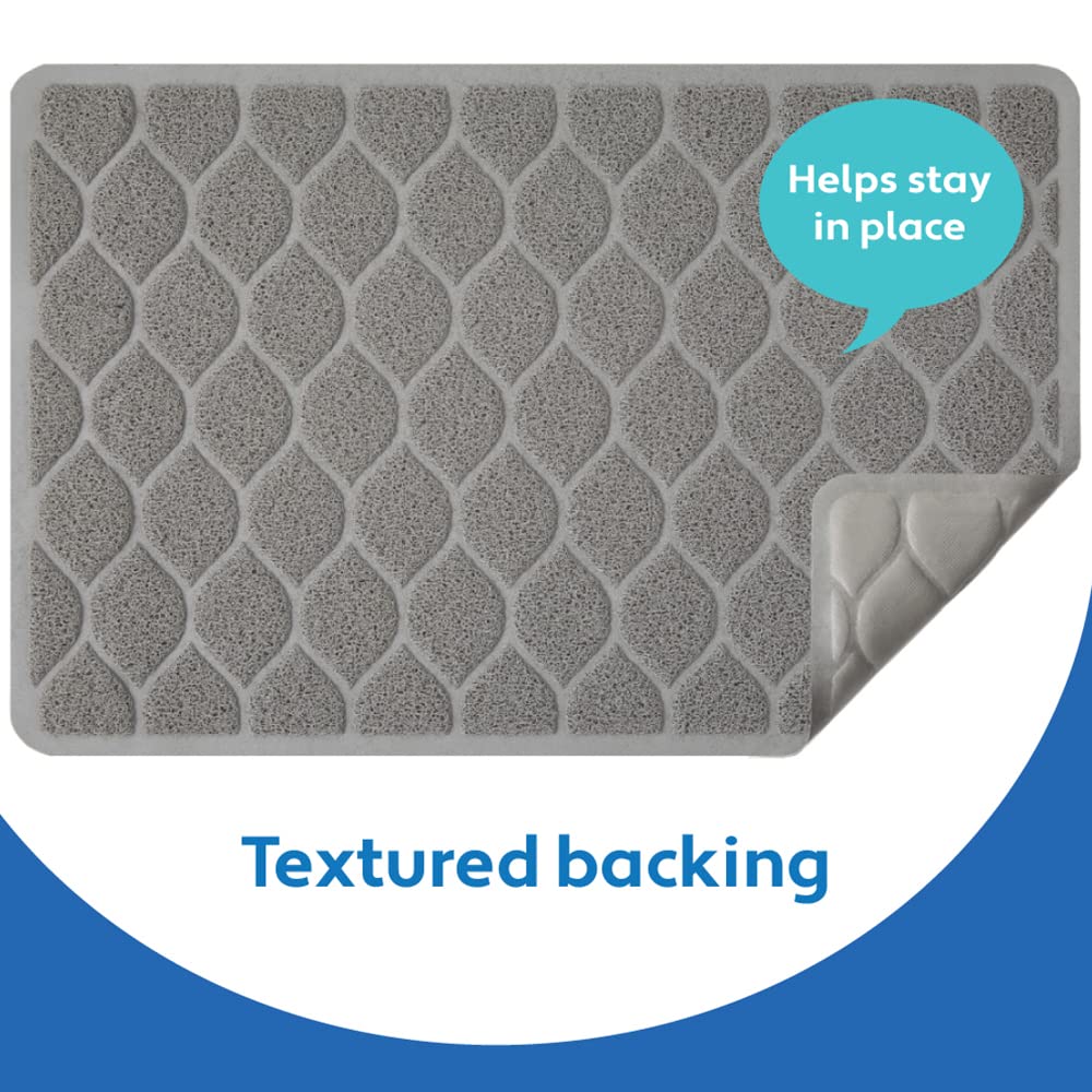 Tapis Mighty Monkey nettoyage facile : secouer ou aspirer les grains.
