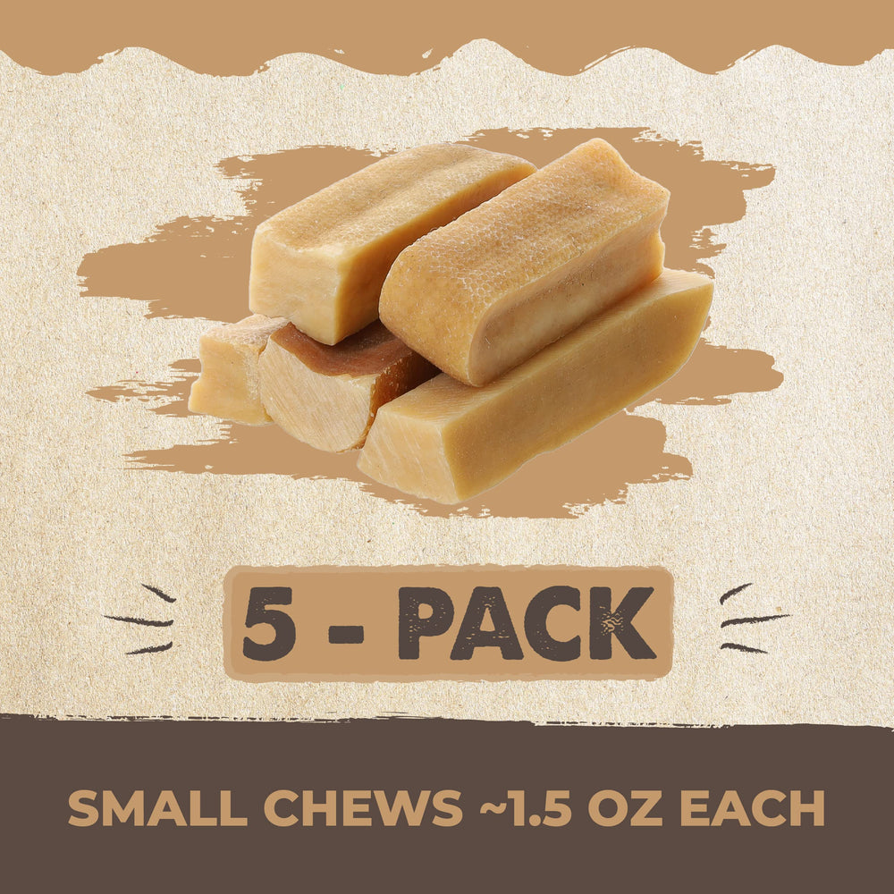 Mighty Paw chien-content baton-fromage-yak: récompense savoureuse après activité