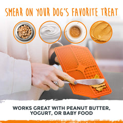 Mighty Paw Lick Pad offre relief anxiété pendant les périodes de stress.