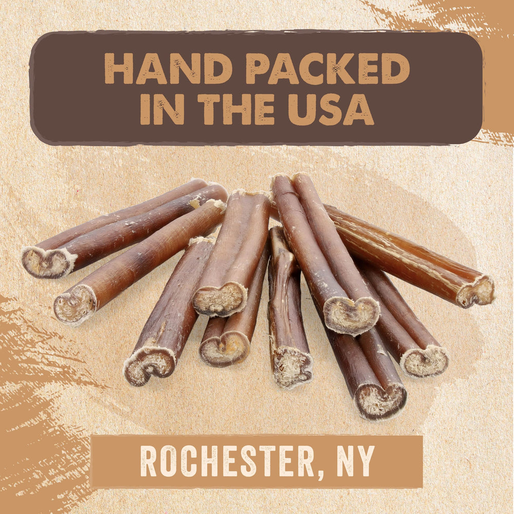 Mighty Paw Naturals Bully Sticks : lot de 5 pièces pratique pour les déplacements