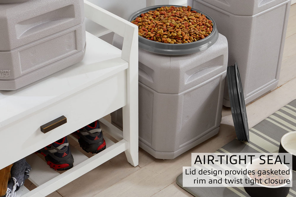 Mighty Tuff plastique sans BPA assure un stockage alimentaire sûr.