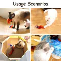Accessoire souris mini Migipaws pour poursuites réalistes et amusantes.