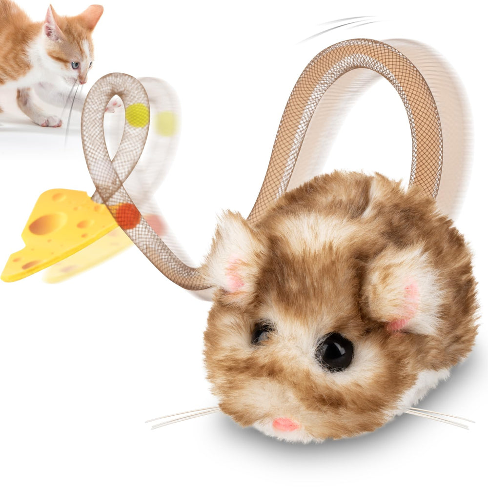 Migipaws MigiMouse : roulement 360°, stimulation et exercice pour votre chat