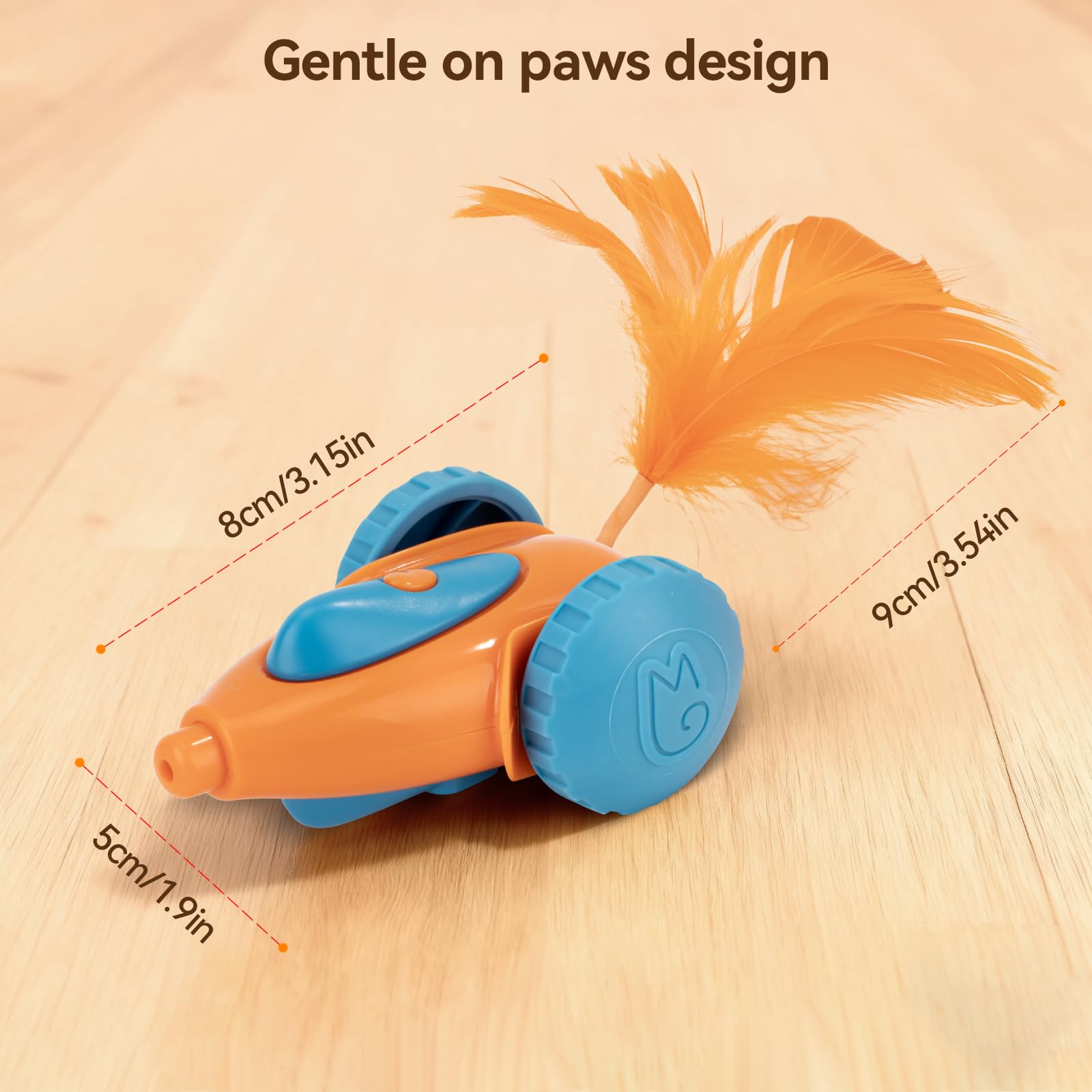Migipaws MigiCar construction-durable sans-danger résistant et sûr pour le jeu