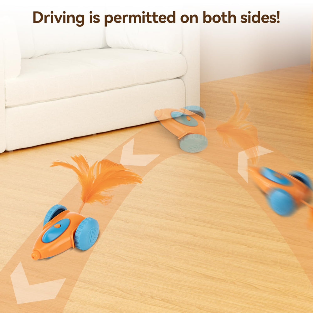 Migipaws MigiCar roues-grandes-pneus-silicone adaptés sols et tapis