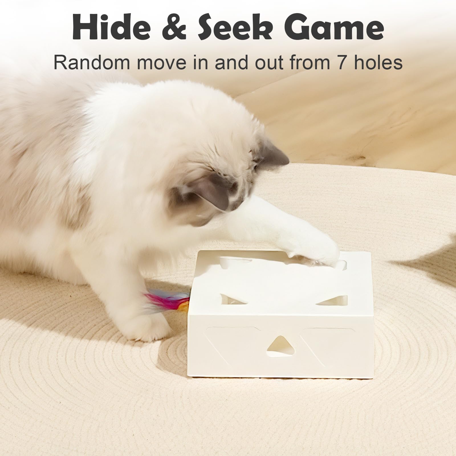 PopSkin peluche douce enveloppe le MigiBox pour un jeu tactile.