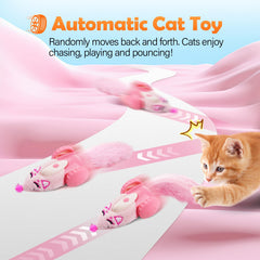 Migipaws programme automatique: cycles et redémarrage lors de l’interaction du chat.