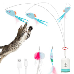 Migipaws Teaser Chat Interactif : stimulation mentale pendant le jeu.