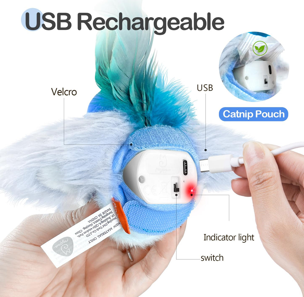 Migipaws tissu doux et peluche, sécurité et confort pour le chat.