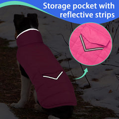 MIGOHI manteau chien ouverture pour laisse et harnais