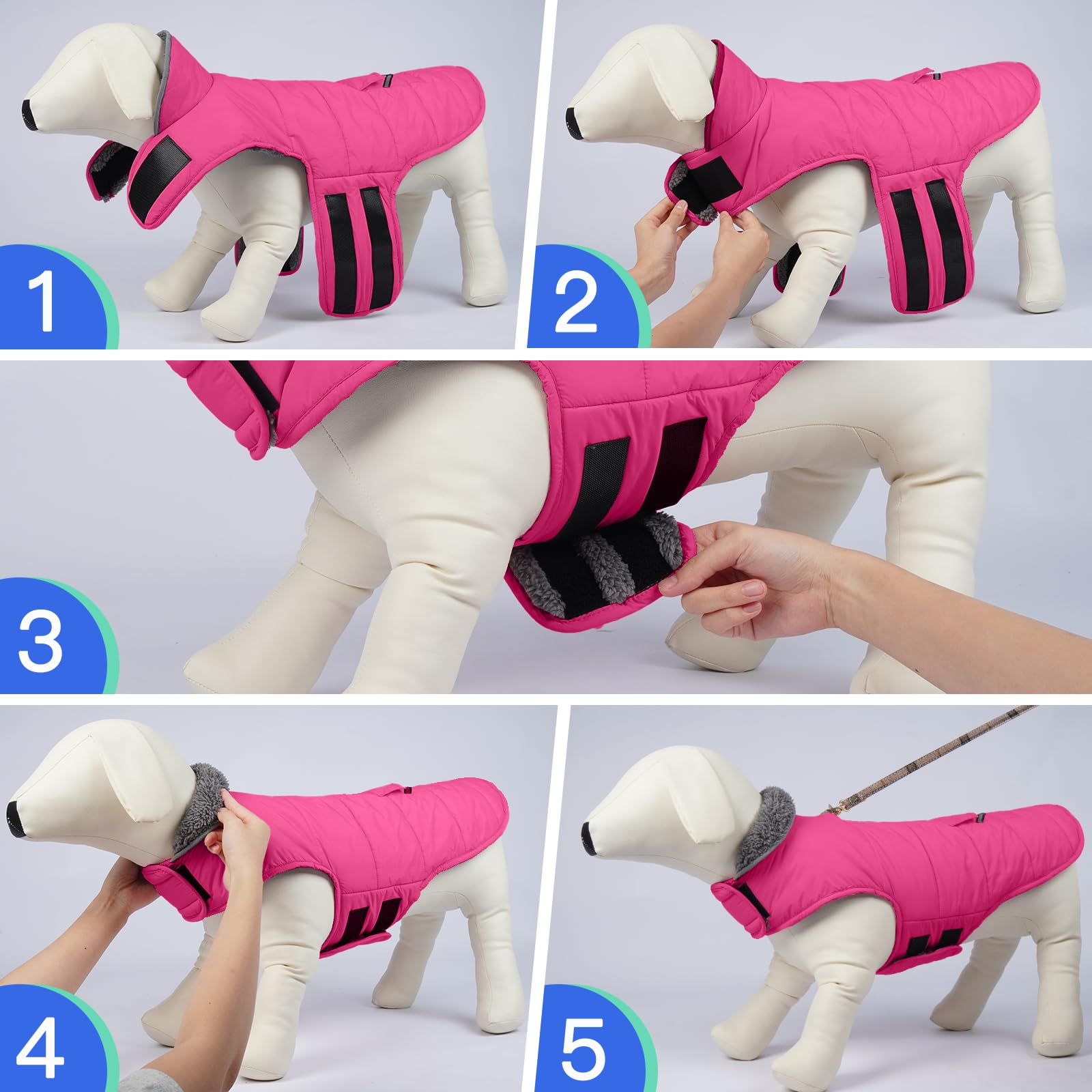 MIGOHI manteau chien tailles diverses adapté à diverses races