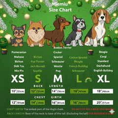 Robe Miiemiu Saint-Patrick facile à enfiler pour chien ou chat.