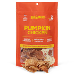 Mika et Sammy's Friandises poulet-potiron, emballage 12 oz, récompense pratique.