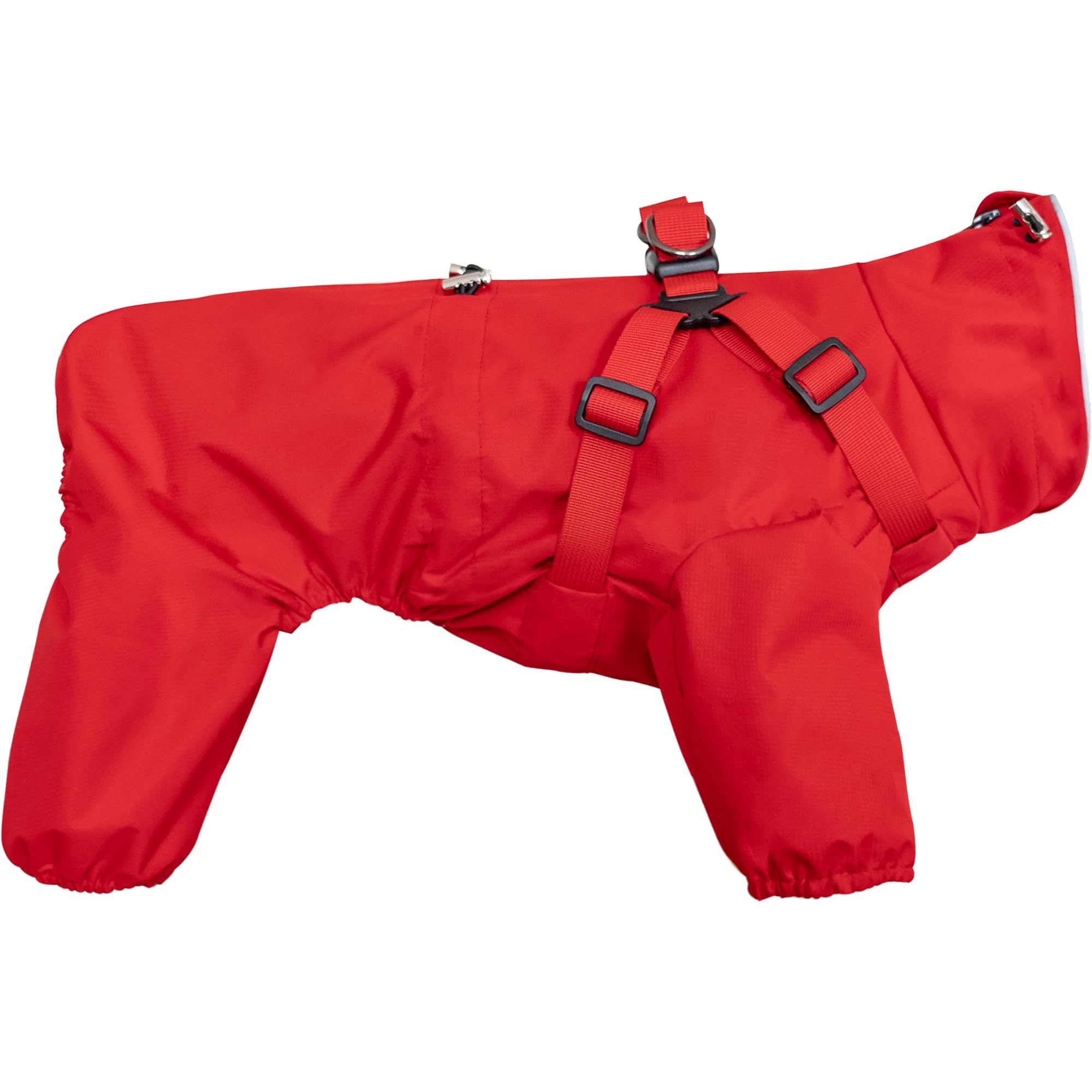 Mile High Life imperméable chien rouge, dos 41 cm pour petites races.