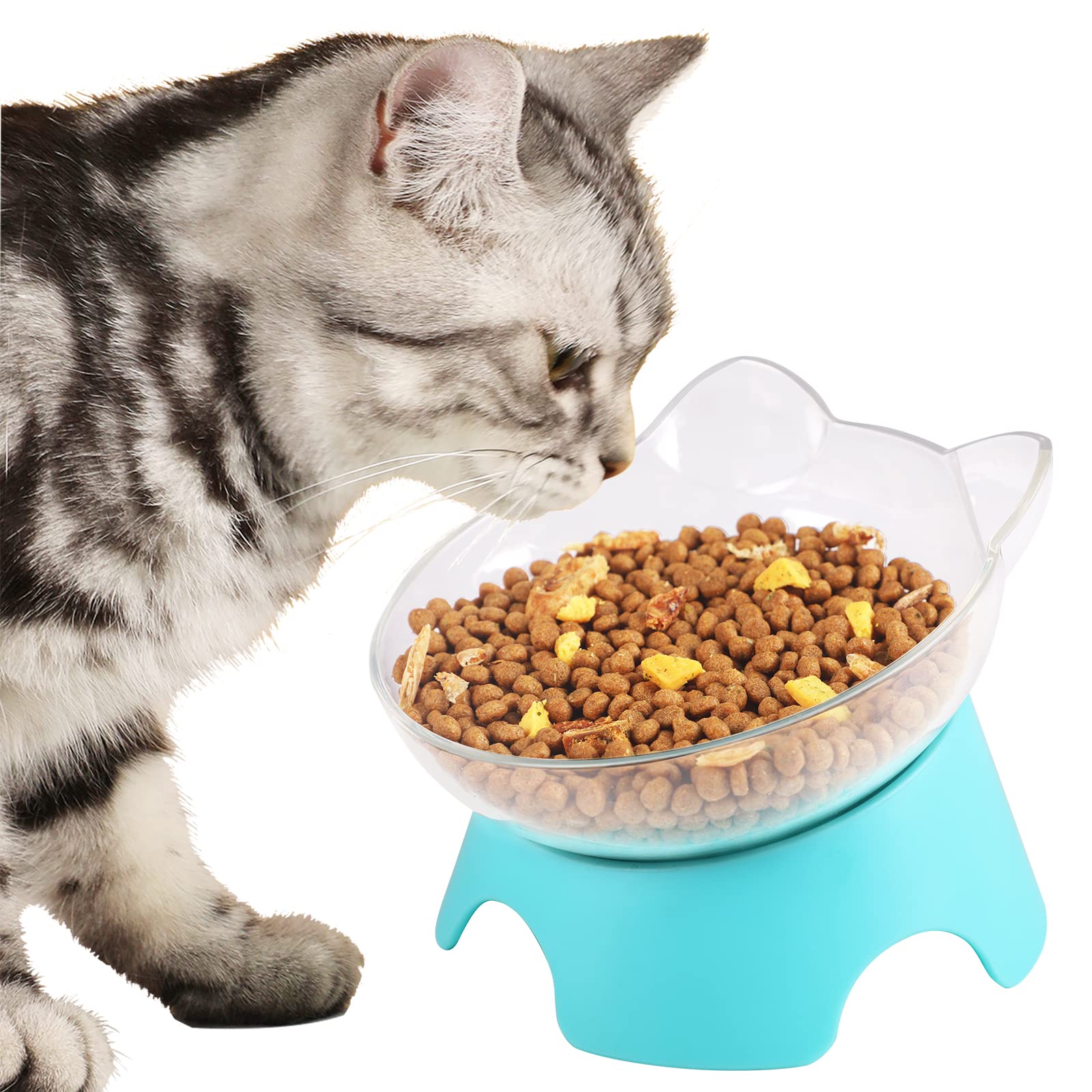 Bol Milifun surélevé pour chien, inclinaison 10° facilitant l'alimentation.