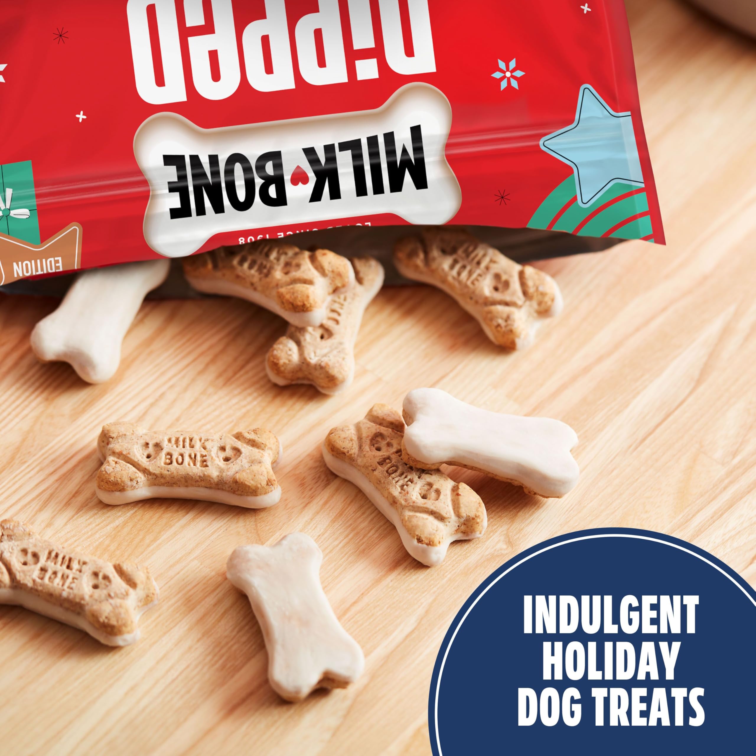 Milk-Bone biscuit tartre réduction grâce au croquant.