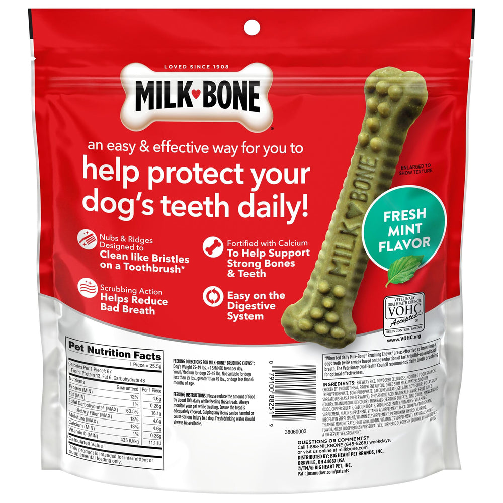 Sourire plus sain: Milk-Bone Brushing Chews quotidien au poulet